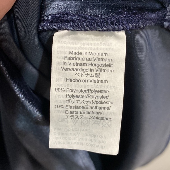 MADEWELL Blue Velvet Top EUC - Picture 7 of 11